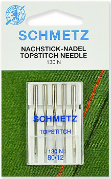 Иглы для швейных машин Schmetz №80 для отстрачивания