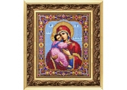 Набор для вышивания Чарiвна Мить Б-1007 "Икона Божьей Матери Владимирская"