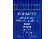 Иглы для промышленных машин Schmetz DBx1 №100