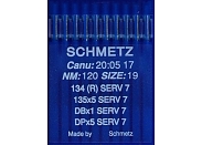 Иглы для промышленных машин Schmetz DPx5 SERV7 №120