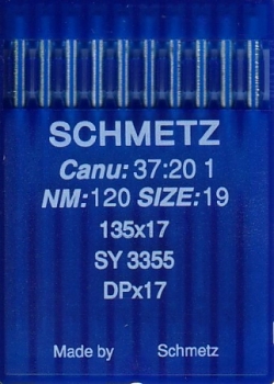 Иглы для промышленных машин Schmetz DPx17 №120