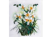 Набор для вышивания PANNA JK-2048 (ЖК-2048) "Белые орхидеи"