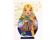 Набор для вышивания Алиса 6-04 "Матрешка. Весна-красна"