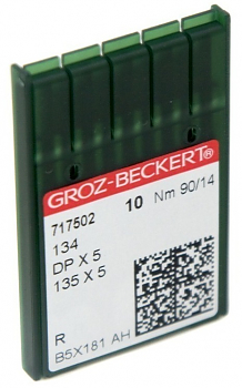 Иглы для промышленных машин Groz-Beckert DPx5 №90