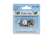 Кнопки Gamma KL-160 никель